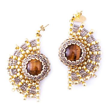 'Eye of the Tiger' Earrings
